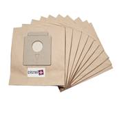 Sac aspirateur compatible avec DILEM / ETA / ELCOTEC / FUNIX TIRO, WINDY, 416, 417, 1416, 1417, 1517, 7417 - Pochette de 10 sacs papier