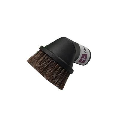 Brosse meuble ovale articulée en crin de cheval pour aspirateur allant sur des tubes de diamètre 32mm - Largeur 12cm