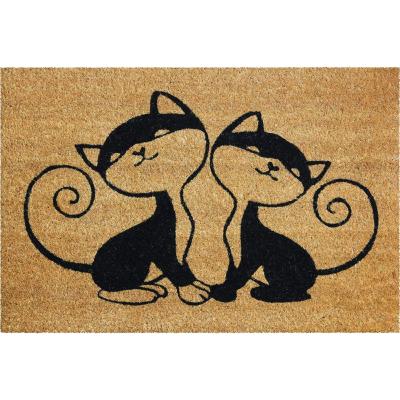 TAPIS COCO NATUREL CHAT 40X60 CM